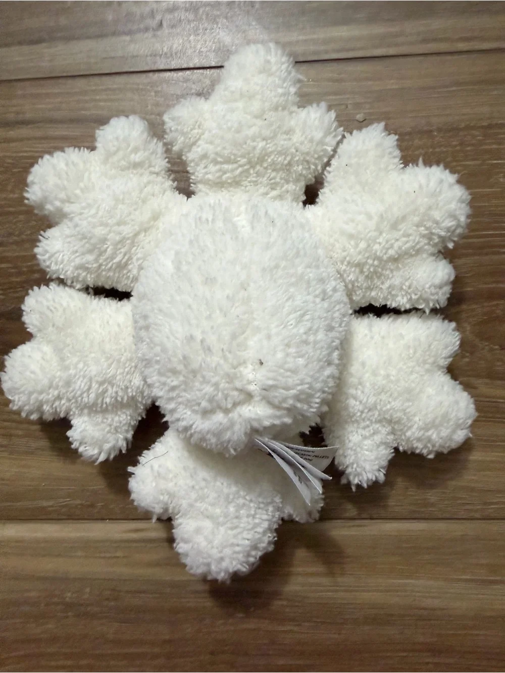 Jellycat White Plush Snowflake small